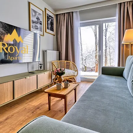 شقة Szklarska Village - W Malowniczej Okolicy, Obok Dino Parku - By Royal Aparts شكلارسكا بوريبا