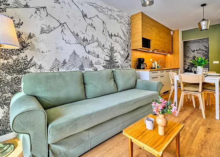 公寓 Szklarska Village - W Malowniczej Okolicy, Obok Dino Parku - By Royal Aparts 斯克拉斯卡波伦巴